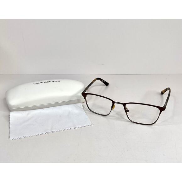 Calvin Klein CK19311 201 54 21 145 Eyeglasses Frames (No Lenses) w/case + cloth - Picture 2 of 14